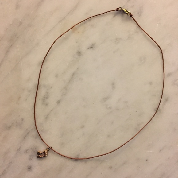 Music Note Charm Necklace - Picture 2 of 3